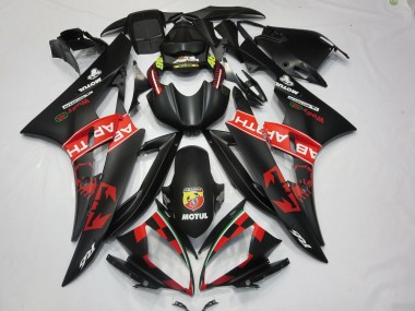 Abarth Nero Opaco 06-07 Yamaha R6 Carene Moto