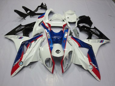 Alien Blu & Bianco 09-14 BMW S1000RR Carene Moto