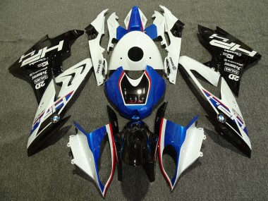 Alien Blu & Bianco 09-14 BMW S1000RR Carene Moto