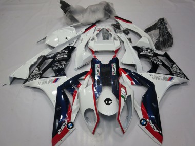 Alieno Blu & Bianco 09-14 BMW S1000RR Carene Moto