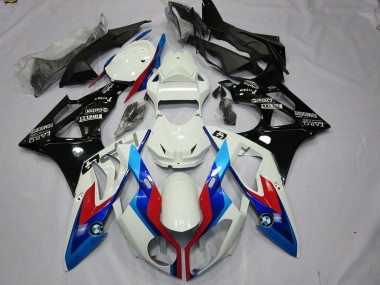 Alieno Blu & Bianco 09-14 BMW S1000RR Carene Moto