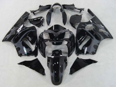 Guerriero Nero 02-05 Kawasaki ZX12R Carene Moto