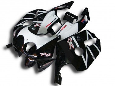 Nero Bianco Rr 90-98 Honda CBR250RR Carene Moto