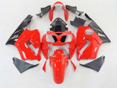 Rosso Lucido 02-05 Kawasaki ZX12R Carene Moto