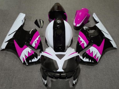 Squalo Rosa 02-05 Kawasaki ZX12R Carene Moto