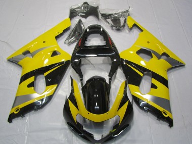 Stile OEM Giallo 01-03 Suzuki GSXR 600-750 Carene Moto